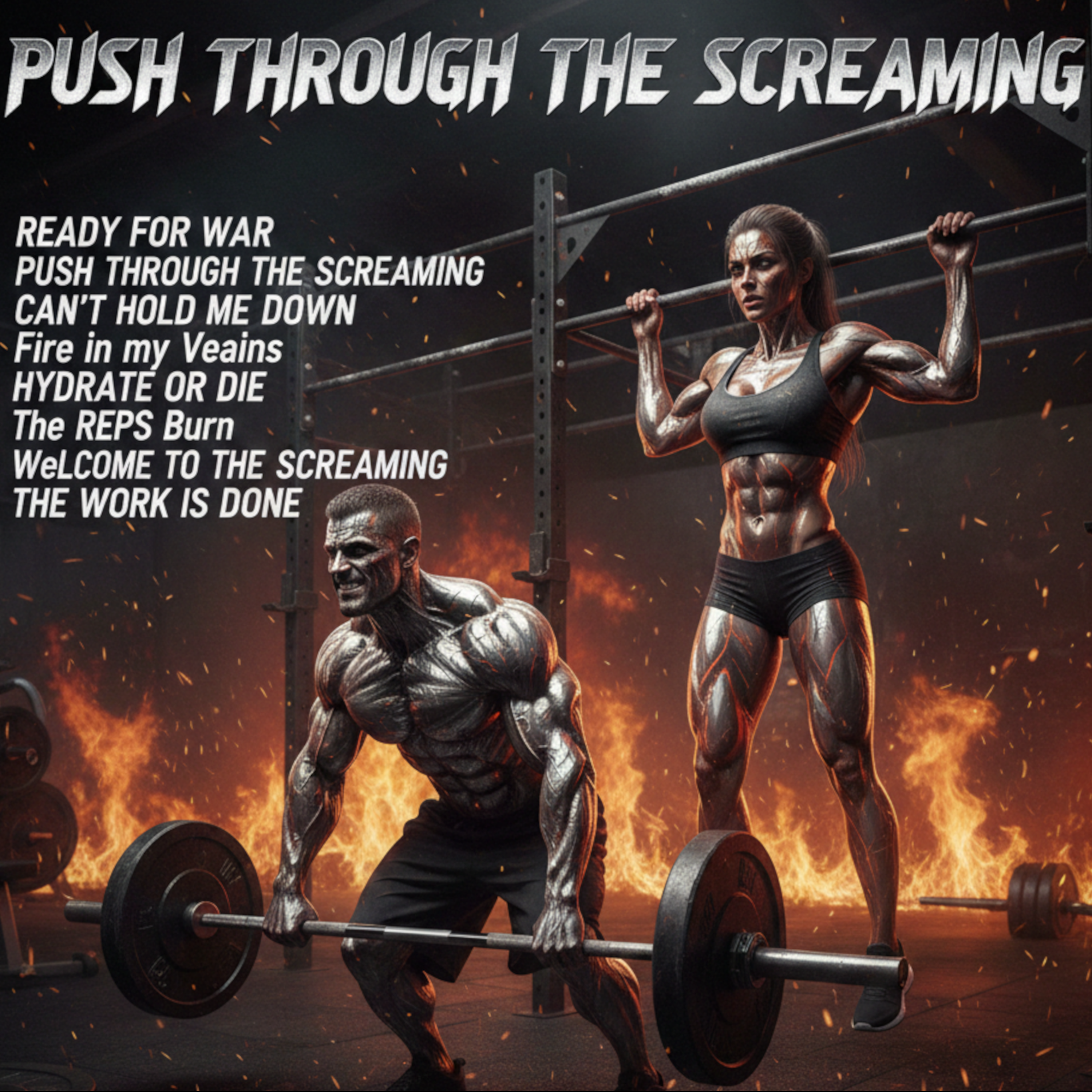 Push Through The Screaming Album Cover