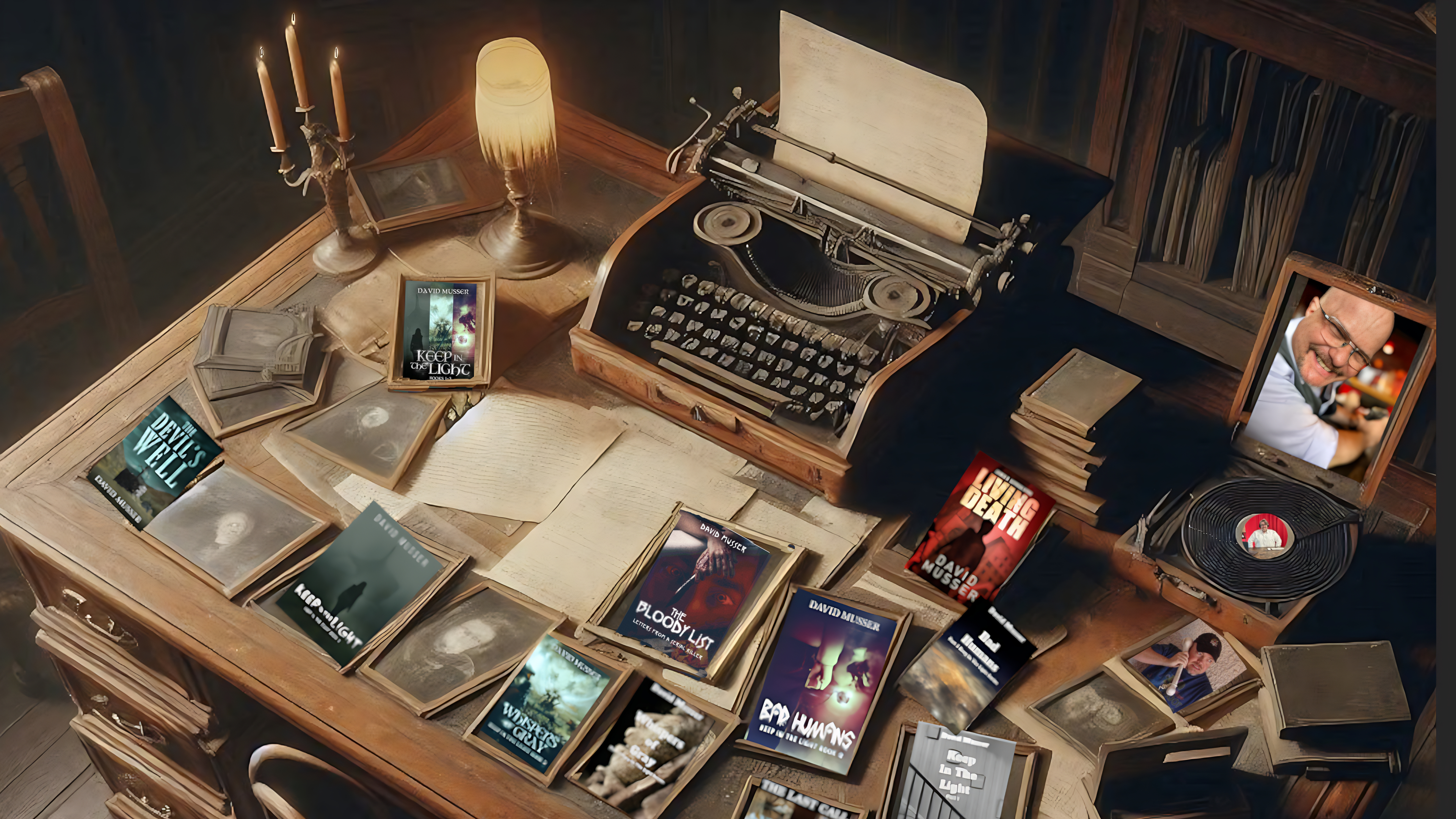Opens In New Window - USA Horror Author Playlist